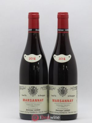 Marsannay Vieilles vignes Dominique Laurent  2014 - Lot de 2 Bouteilles