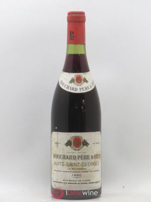 Nuits Saint-Georges 1er Cru La Richemone Bouchard Pere & Fils 1980 - Lot of 1 Bottle