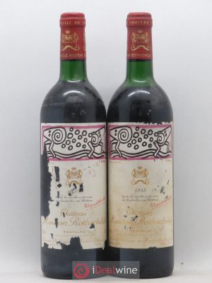Château Mouton Rothschild 1er Grand Cru Classé  1988 - Lot of 2 Bottles