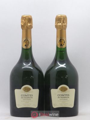 Comtes de Champagne Taittinger Brut Blanc de Blanc  1998 - Lot of 2 Bottles