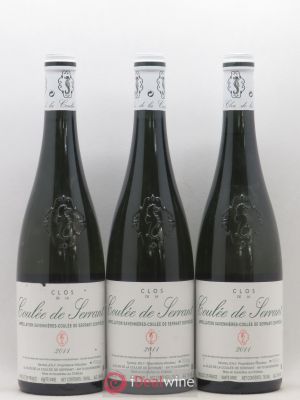 Savennières Clos de la Coulée de Serrant Vignobles de la Coulée de Serrant - Nicolas Joly  2011 - Lot of 3 Bottles
