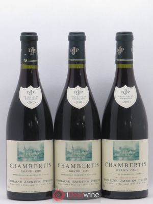 Chambertin Grand Cru Jacques Prieur (Domaine)  2002 - Lot of 3 Bottles