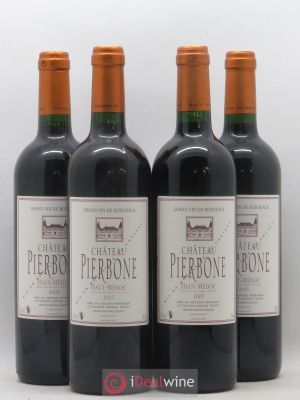 Haut Médoc Chateau Pierbone (no reserve) 2005 - Lot of 4 Bottles