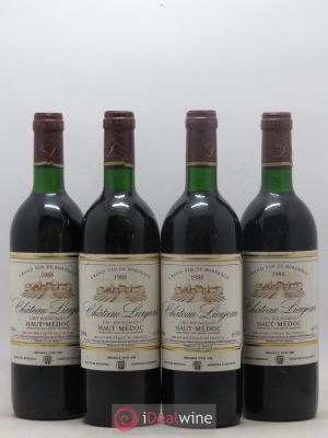 Château Lieujean  1988 - Lot of 4 Bottles
