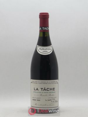 La Tâche Grand Cru Domaine de la Romanée-Conti  1989 - Lot of 1 Bottle