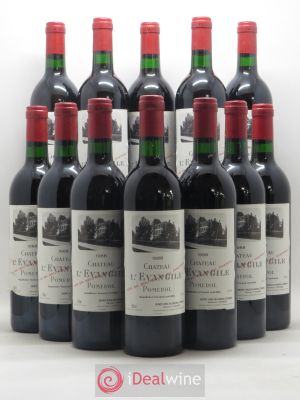 Château l'Évangile  1988 - Lot of 12 Bottles