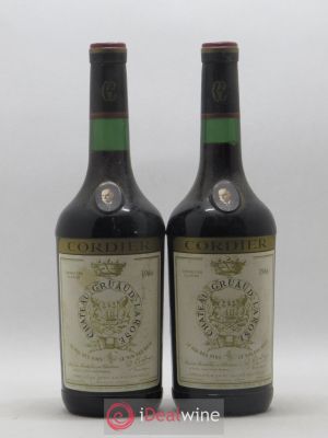 Château Gruaud Larose 2ème Grand Cru Classé  1966 - Lot of 2 Bottles