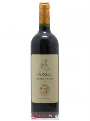 Sarget de Gruaud Larose Second Vin (no reserve) 2009 - Lot of 1 Bottle