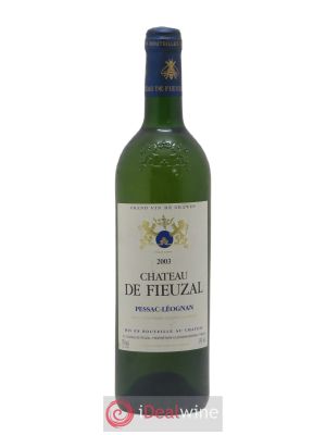 Château de Fieuzal (no reserve) 2003 - Lot of 1 Bottle