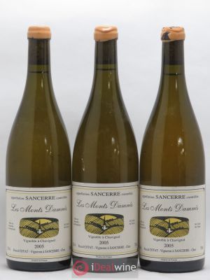 Sancerre Les Monts Damnés Pascal Cotat (no reserve) 2005 - Lot of 3 Bottles