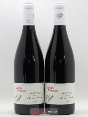 Santenay 1er Cru Clos des Mouches David Moreau (no reserve) 2016 - Lot of 2 Bottles