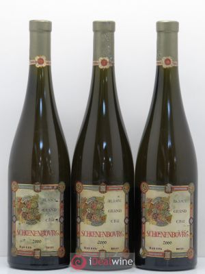 Alsace Grand Cru Schoenenbourg Marcel Deiss (Domaine) (no reserve) 2000 - Lot of 3 Bottles