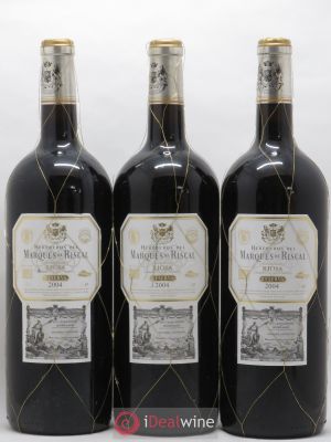 Rioja DOCa Reserva Marqués de Riscal (sans prix de réserve) 2004 - Lot de 3 Magnums