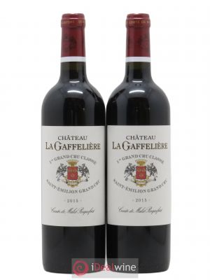 Château la Gaffelière 1er Grand Cru Classé B (no reserve) 2015 - Lot of 2 Bottles