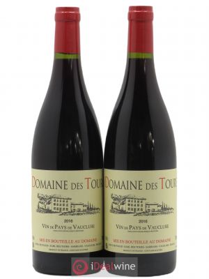 IGP Vaucluse (Vin de Pays de Vaucluse) Domaine des Tours E.Reynaud (no reserve) 2016 - Lot of 2 Bottles