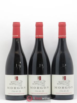Morgon Côte du Py Louis-Claude Desvignes (no reserve) 2017 - Lot of 3 Bottles