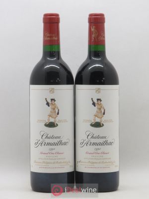 Château d'Armailhac - Mouton Baron(ne) Philippe 5ème Grand Cru Classé  1994 - Lot of 2 Bottles