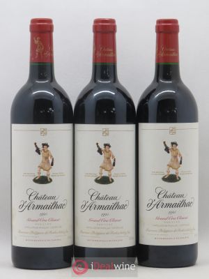 Château d'Armailhac - Mouton Baron(ne) Philippe 5ème Grand Cru Classé  1995 - Lot of 3 Bottles
