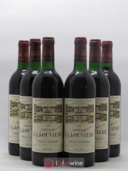 Château la Louvière (no reserve) 1987 - Lot of 6 Bottles