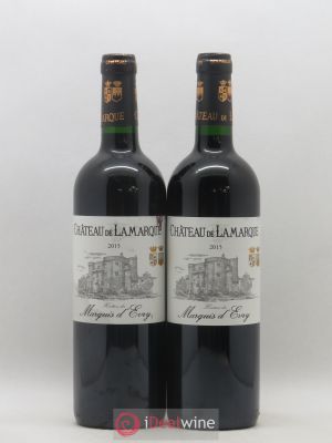 Château de Lamarque Cru Bourgeois  2015 - Lot of 2 Bottles