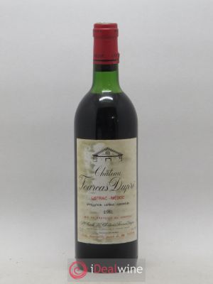 Château Fourcas Dupré  1981 - Lot of 1 Bottle