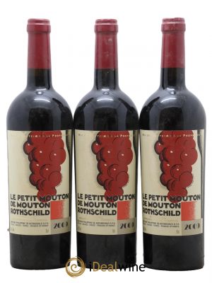 Petit Mouton Second Vin 2009 - Lot de 3 Bottles