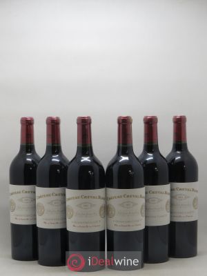 Château Cheval Blanc 1er Grand Cru Classé A  2013 - Lot de 6 Bouteilles