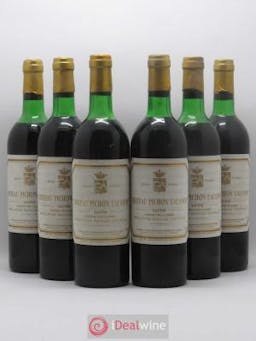 Château Pichon Longueville Comtesse de Lalande 2ème Grand Cru Classé  1976 - Lot of 6 Bottles