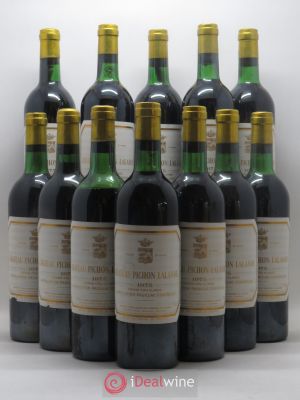 Château Pichon Longueville Comtesse de Lalande 2ème Grand Cru Classé  1975 - Lot of 12 Bottles