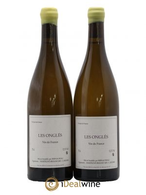 Vin de France Les Onglés Stéphane Bernaudeau  2021 - Lot of 2 Bottles