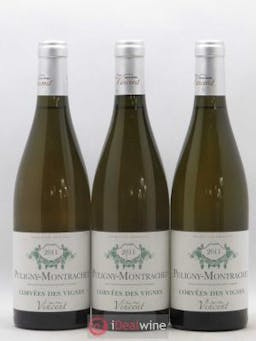Puligny-Montrachet Corvées des Vignes Jean-Marc Vincent (Domaine)  2011 - Lot of 3 Bottles
