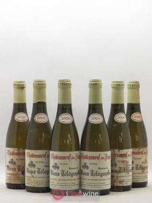 Châteauneuf-du-Pape Vieux Télégraphe (Domaine du) Vignobles Brunier  2006 - Lot of 6 Half-bottles