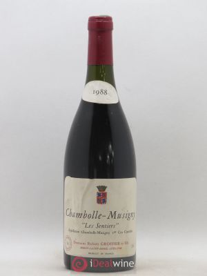 Chambolle-Musigny 1er Cru Les Sentiers Robert Groffier Père & Fils (Domaine)  1988 - Lot of 1 Bottle