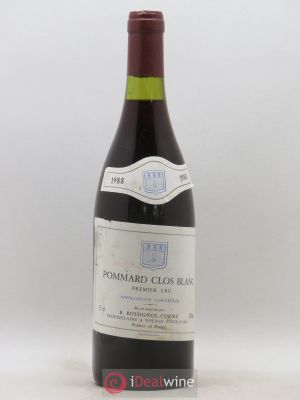 Pommard 1er Cru Clos Blanc Rossignol Cornu 1988 - Lot of 1 Bottle