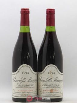 Chambolle-Musigny 1er Cru Les Amoureuses Peirazeau-Groffier  1993 - Lot de 2 Bouteilles