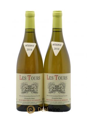 IGP Vaucluse (Vin de Pays de Vaucluse) Les Tours Grenache Blanc Emmanuel Reynaud  2018 - Lot of 2 Bottles