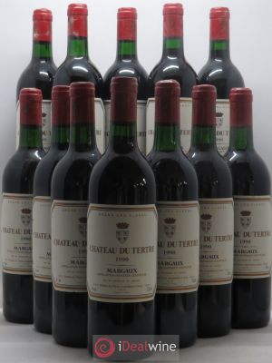 Château du Tertre 5ème Grand Cru Classé  1990 - Lot of 12 Bottles