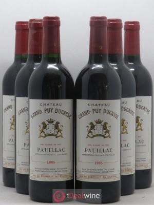 Château Grand Puy Ducasse 5ème Grand Cru Classé  1995 - Lot of 6 Bottles
