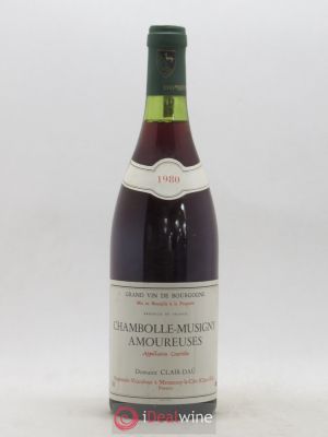 Chambolle-Musigny 1er Cru Les Amoureuses Clair Dau 1980 - Lot de 1 Bouteille