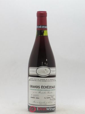 Grands-Echezeaux Grand Cru Domaine de la Romanée-Conti  1984 - Lot of 1 Bottle