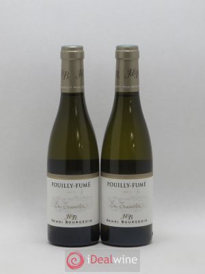 Pouilly-Fumé En Travertin H Bourgeois (sans prix de réserve) 2017 - Lot de 2 Demi-bouteilles