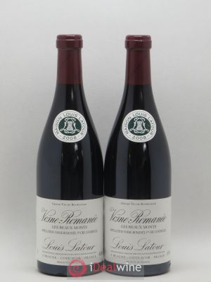 Vosne-Romanée 1er Cru Les Beaux Monts Louis Latour 2008 - Lot of 2 Bottles