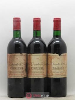 La Gravette de Certan  1986 - Lot of 3 Bottles