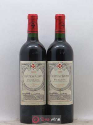 Château Gazin  1999 - Lot of 2 Bottles