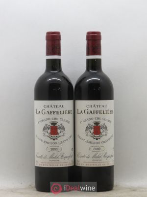 Château la Gaffelière 1er Grand Cru Classé B  2000 - Lot of 2 Bottles