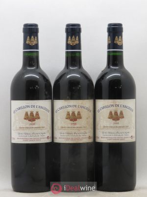 Le Carillon de l'Angélus Second vin  1999 - Lot of 3 Bottles
