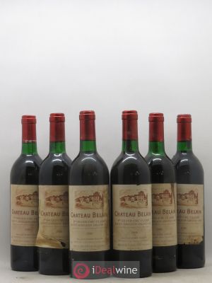 Château Belair (Belair-Monange) 1er Grand Cru Classé B  1986 - Lot of 6 Bottles