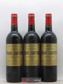 Château Brane Cantenac 2ème Grand Cru Classé  1999 - Lot of 3 Bottles