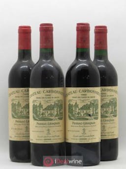 Château Carbonnieux Cru Classé de Graves  1990 - Lot of 4 Bottles