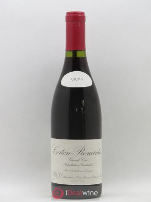 Corton Grand Cru Les Renardes Leroy (Domaine)  1992 - Lot of 1 Bottle